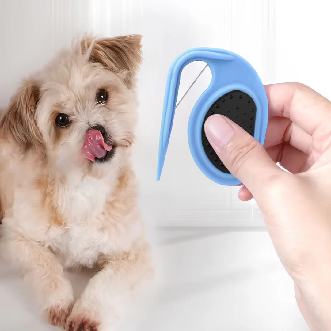 Kedi/Köpek Kıtık Açıcı-Kesici Jiletli Tarak - İKİLİ SET - Image 4