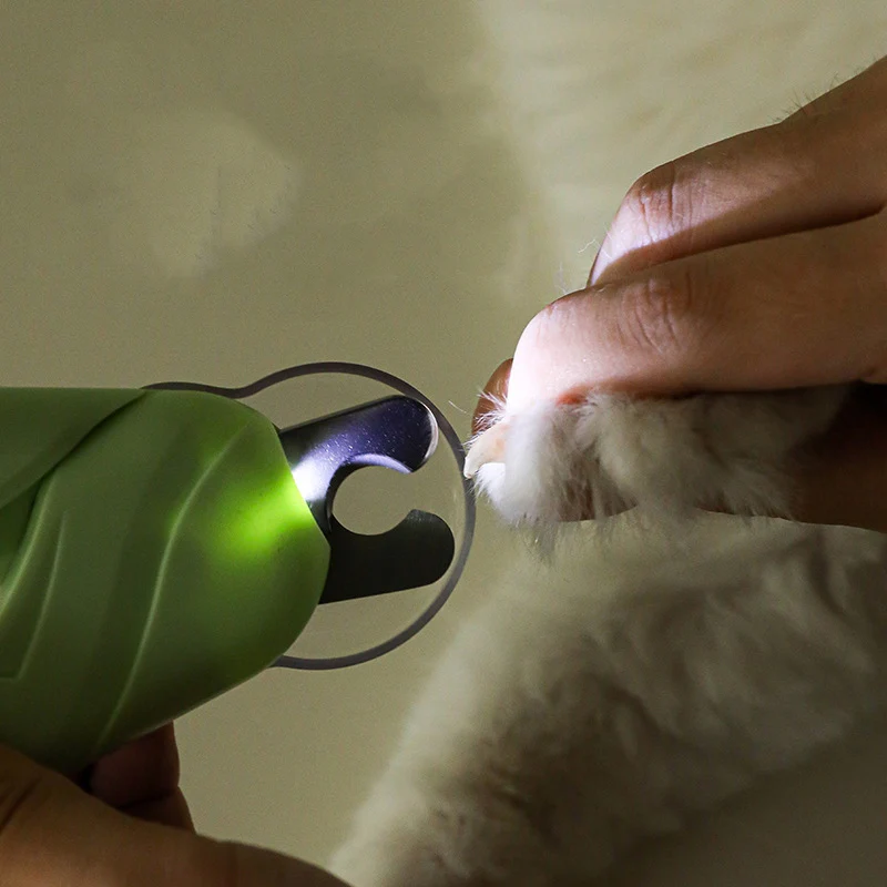 VetriCut LED Işıklı Pet Kedi/Köpek Tırnak Makası - Image 5