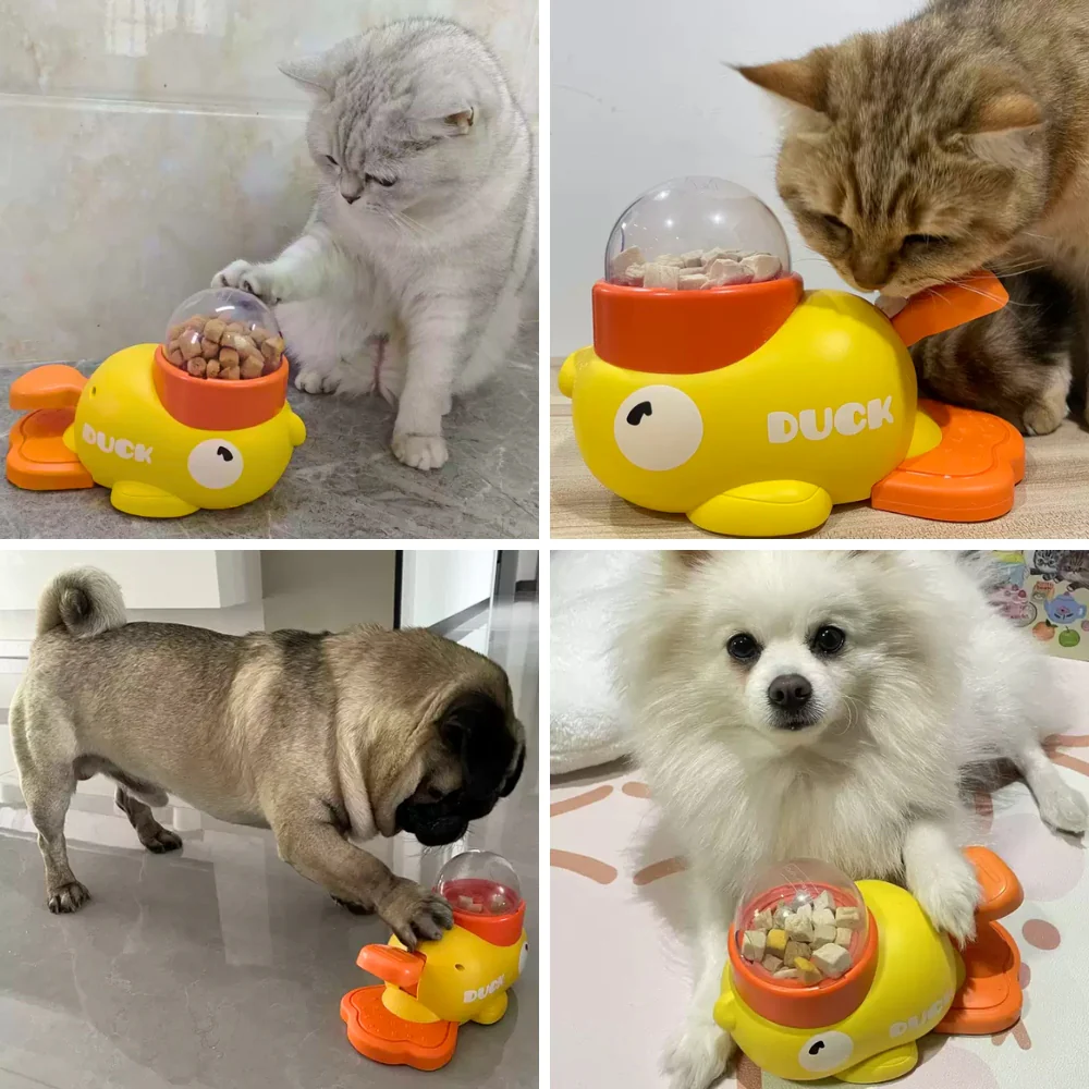 VetriDuck İnteraktif Kedi & Köpek Ödül Maması Oyuncağı - Image 5
