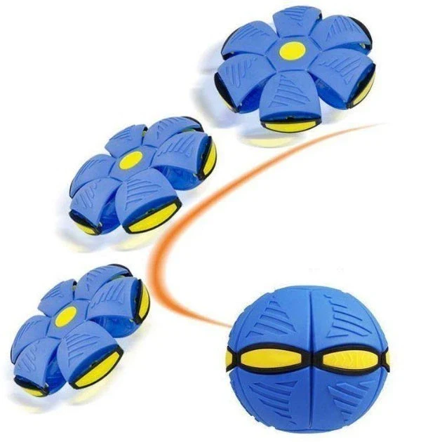 VetriFrizbi - Işıklı Zıplayan Frizbi Evcil Hayvan Topu – Pet Oyuncağı - Image 3