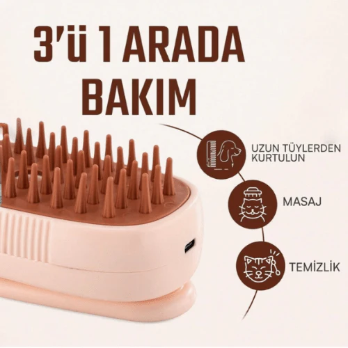 Vetriglow – Sağlıklı Tüyler İçin Masaj Etkili Bakım Fırçası - Image 3