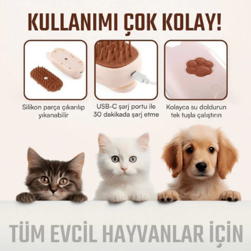 Vetriglow – Sağlıklı Tüyler İçin Masaj Etkili Bakım Fırçası - Image 7