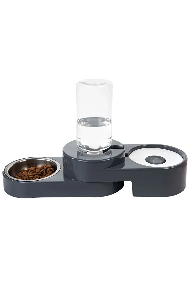 VetriMeal Set - Köşeli Mama ve Su Kabı Seti - Image 3