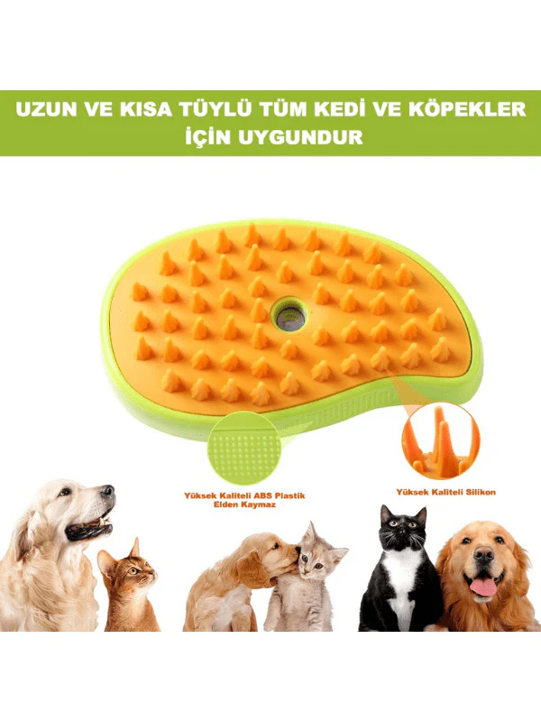 VetriLexe Brush – Silikon Masajlı Tüy Toplama Tarağı - Image 3
