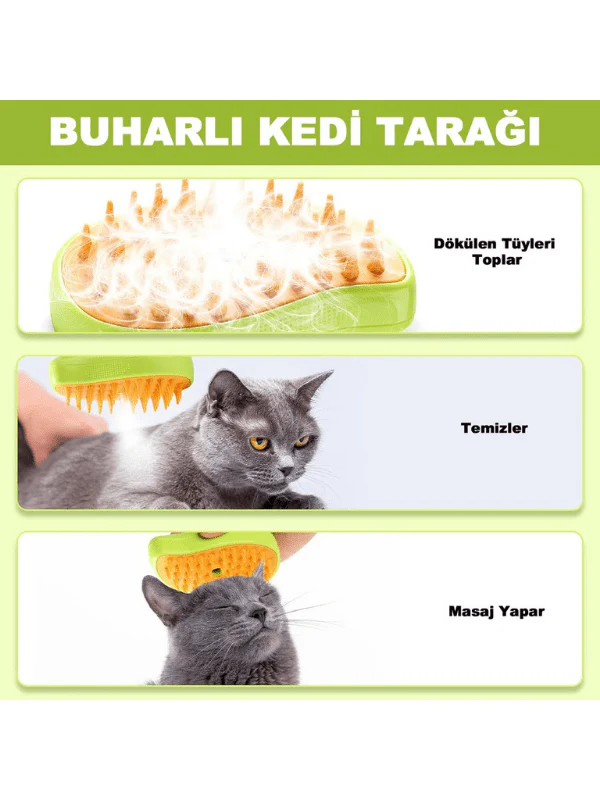 VetriLexe Brush – Silikon Masajlı Tüy Toplama Tarağı - Image 5