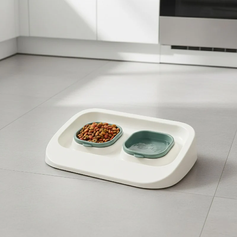 VetriFeeder - Yeşil 2'si 1 Arada Mama Ve Su Kabı - Image 5