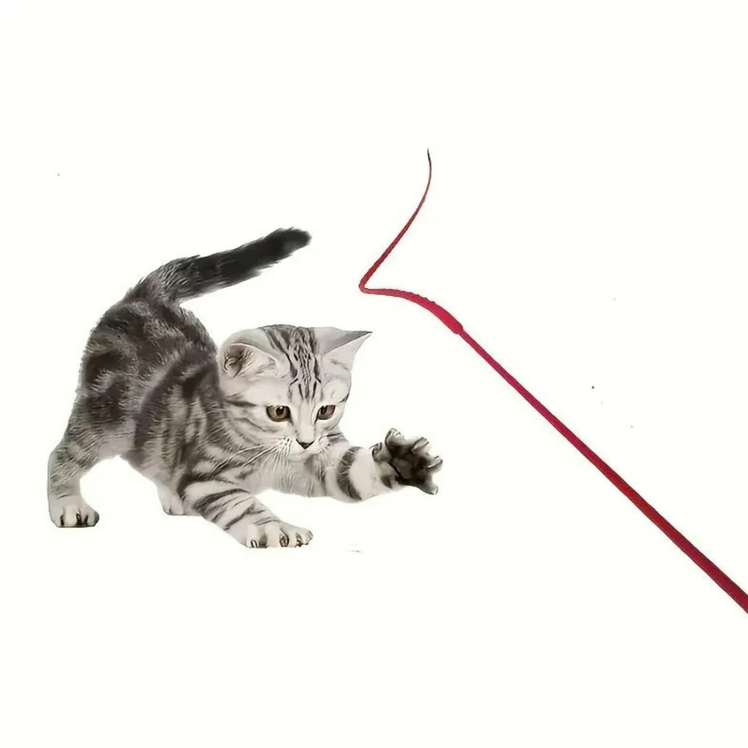 VetriChase- Delirten Çubuk Pati Çeker Silikon Kedi Oltası - Image 3