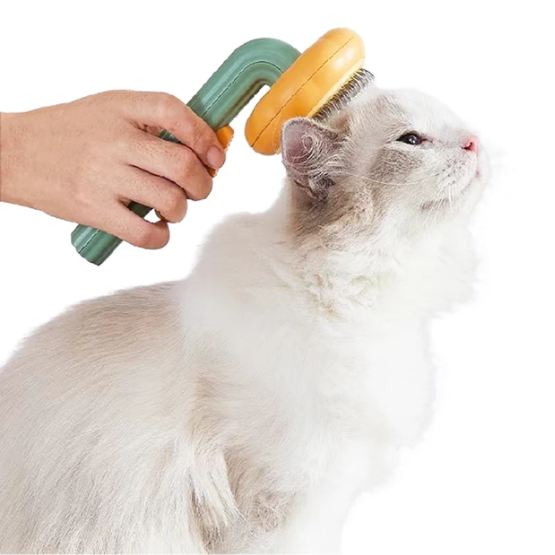 VetriPump Bal Kabağı Kedi & Köpek Tüy Toplama Tarağı - Image 3