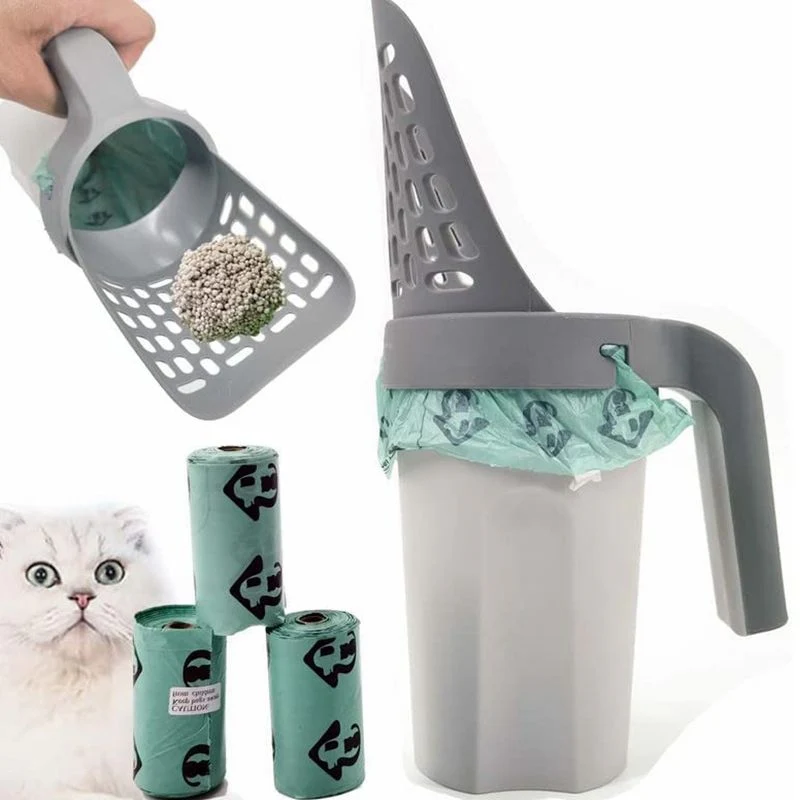 VetriScoop Hazneli Kedi Kum Küreği - Image 3