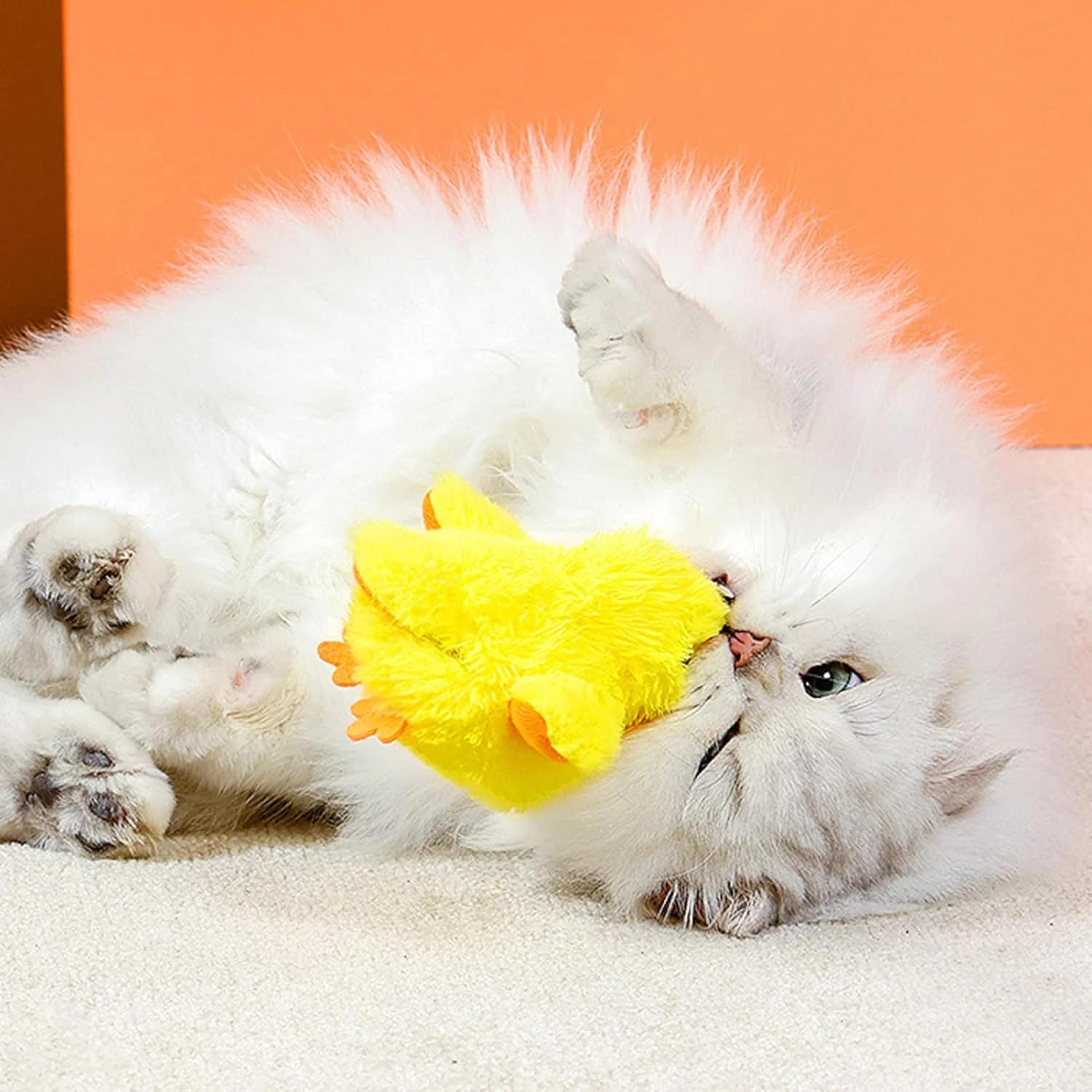 VetriWing Catnip’li İnteraktif Şarjlı Ördek Oyuncağı - Image 10