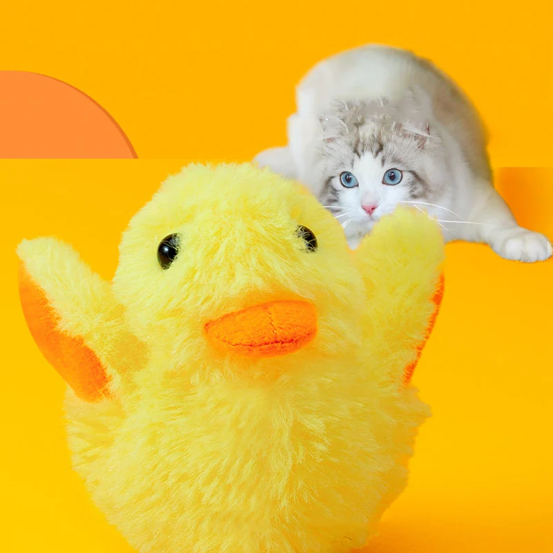 VetriWing Catnip’li İnteraktif Şarjlı Ördek Oyuncağı - Image 4