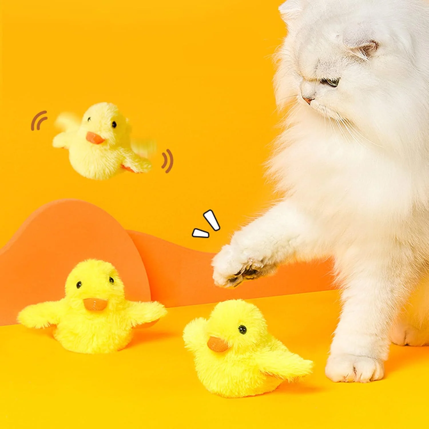 VetriWing Catnip’li İnteraktif Şarjlı Ördek Oyuncağı - Image 8