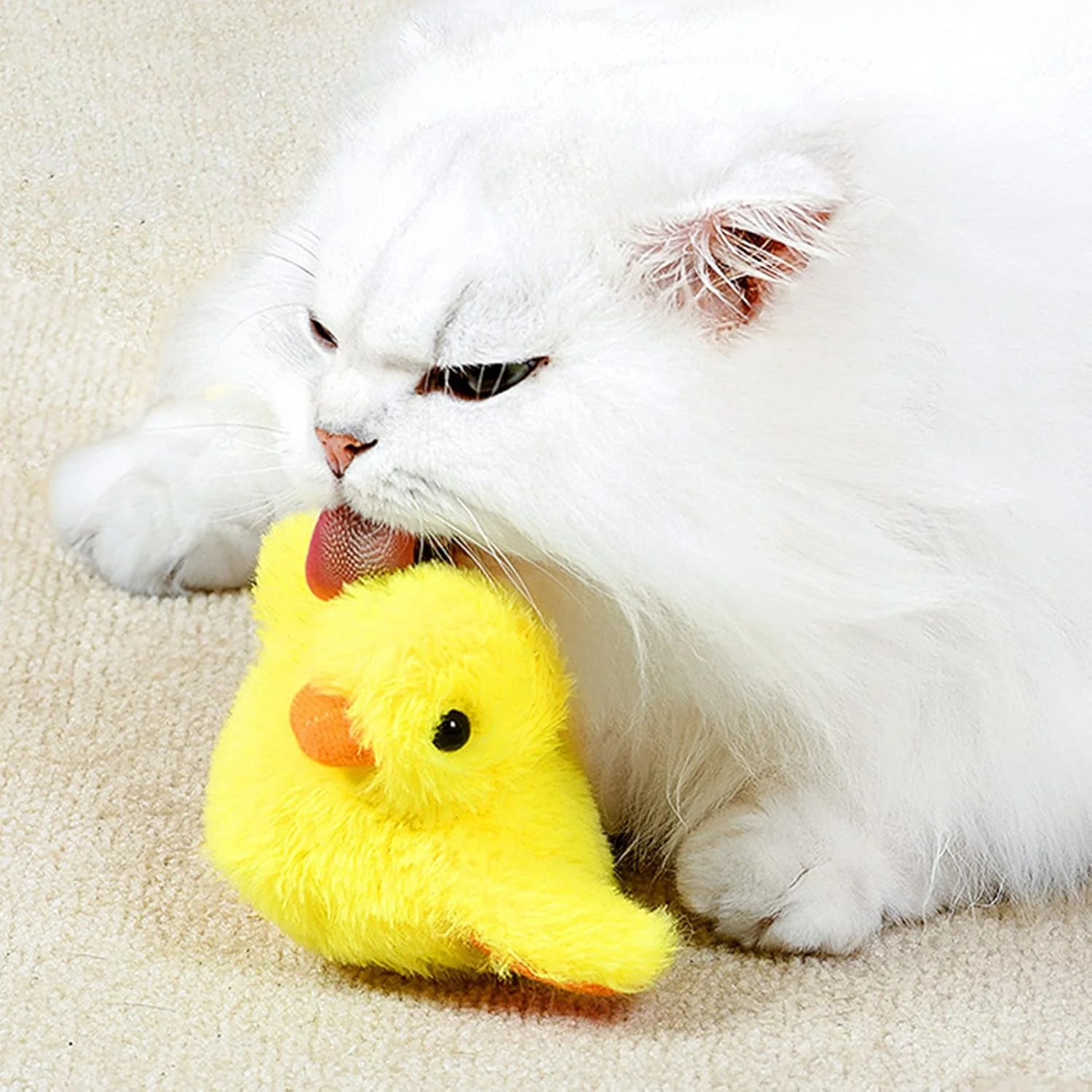 VetriWing Catnip’li İnteraktif Şarjlı Ördek Oyuncağı - Image 9